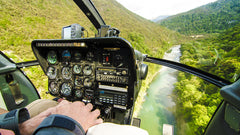 2.Helicopter fishing in New Zealand