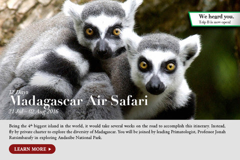 Madagascar Air Safari | 20 Jul – 02 Aug 2016